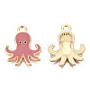 Alloy Enamel Pendants FIND-N048-022B-1