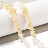 Natural Quartz Crystal & Citrine Beads Strands G-L610-A31-01-2