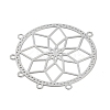 Tarnish Resistant 201 Stainless Steel Chandelier Component Links STAS-K257-40P-2