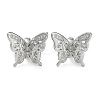 Rack Plating Brass Clear Cubic Zirconia Pendants KK-B078-03P-1