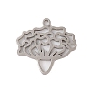 Mother's Day Non-Tarnish 304 Stainless Steel Pendants STAS-S139-06P-07-1