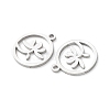 304 Stainless Steel Charms STAS-D202-05P-2