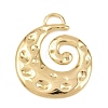 304 Stainless Steel Big Pendants LS-STAS-Z180-01G-01-1