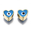 Alloy Enamel Beads PALLOY-Q441-036B-RS-2
