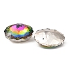 Electroplate Glass Charms EGLA-M028-02A-2