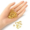 50Pcs 5 Styles Zinc Alloy Lobster Claw Clasps FIND-YW0003-96G-4