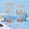 16Pcs Hollow Triangle Brass Stud Earring Findings DIY-CN0002-68-4