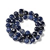 Natural Sodalite Beads Strands G-B153-A11-3