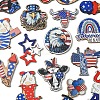 16Pcs 16 Styles Spray Painted Wood Big Pendants WOOD-FS0001-24-3