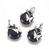 Natural & Synthetic Mixed Stone Pendants G-K296-B-2