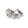 3 Pairs 3 Styles Christmas 304 Stainless Steel Hoop & Studs Earrings Set for Women EJEW-K279-12E-P-4