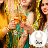 80Pcs Wood Wine Glass Label Ring FIND-UN0007-79-5