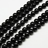 Natural Malaysia Jade Bead Strands G-M099-6mm-01-1