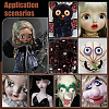 8Pcs 4 Colors Acrylic Craft Eye DOLL-GA0001-17B-7