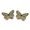 201 Stainless Steel Butterfly Lapel Pin JEWB-N007-118G-2