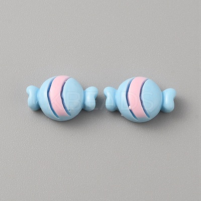 Opaque Resin Imitation Food Cabochons RESI-WH0036-11F-1