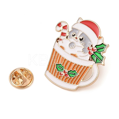 Christmas Theme Enamel Pins JEWB-S027-01B-1