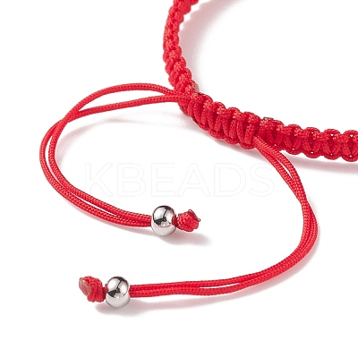 2Pcs 2 Style Resin Evil Eye Braided Bead Bracelets Set BJEW-JB08425-1