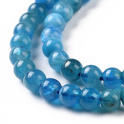 Natural Apatite Beads Strands X-G-D856-01-4mm-A-1