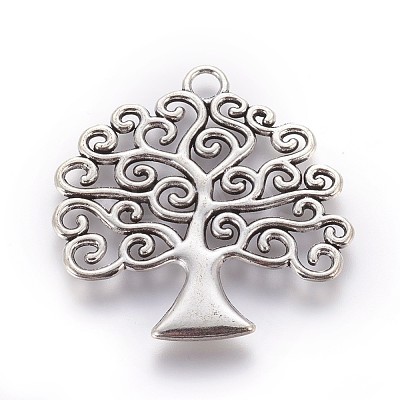 Tibetan Style Zinc Alloy Pendants X-PALLOY-P178-23AS-1