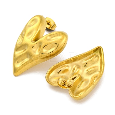 Ion Plating(IP) 304 Stainless Steel Earrings EJEW-H013-38G-1