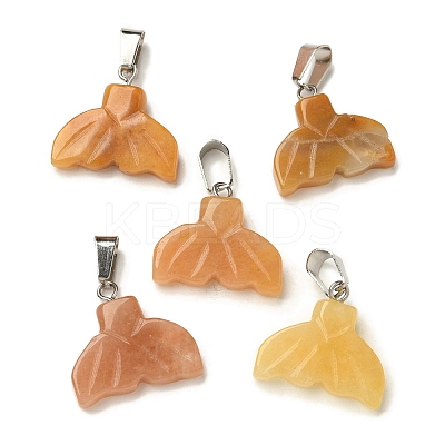 Natural Topaz Jade Pendants G-Z067-01P-05-1