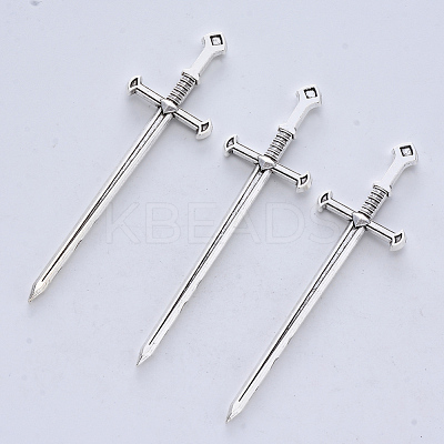 Tibetan Style Alloy Cabochons TIBE-R316-140AS-RS-1