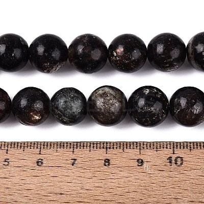 Natural Biotite Beads Strands G-Q616-01E-1