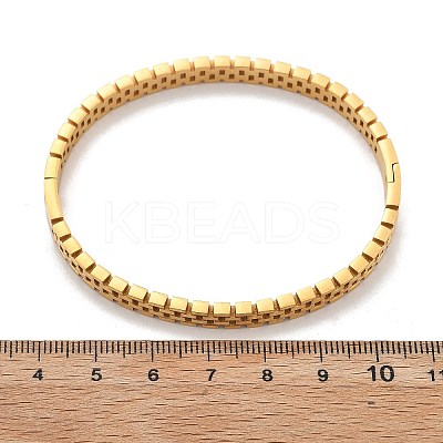 304 Stainless Steel Watch Band Bangles for Women BJEW-Z092-03G-1