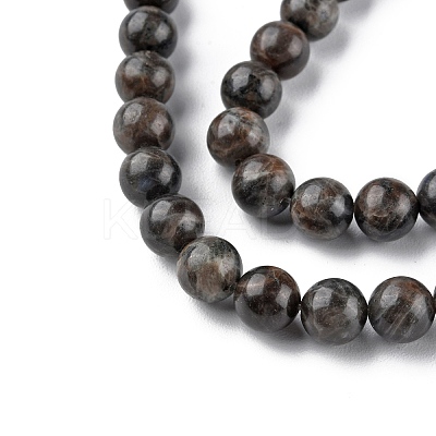 Natural Labradorite Beads Strands G-G0003-C03-12mm-1