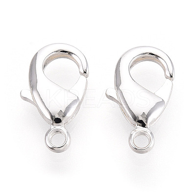 Brass Lobster Claw Clasps KK-YW0004-01C-S-1