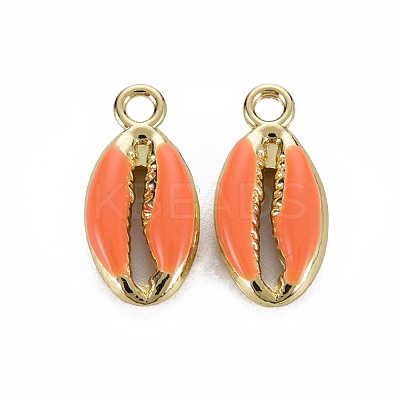 Alloy Enamel Pendants PALLOY-T065-27F-1