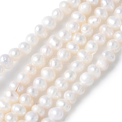 Natural Cultured Freshwater Pearl Beads Strands PEAR-I007-07K-01B-1