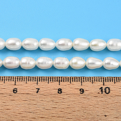 Natural Cultured Freshwater Pearl Beads Strands PEAR-N012-05Z-01-1