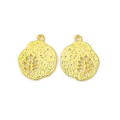 Tibetan Style Alloy Pendants TIBEP-A14120-G-FF-1