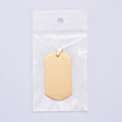 PVD Vacuum Plating 304 Stainless Steel Big Pendants STAS-I140-19E-G-1