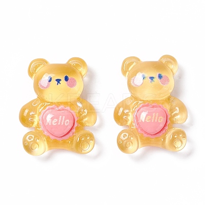 Transparent Resin Cabochons X-CRES-A050-01-1