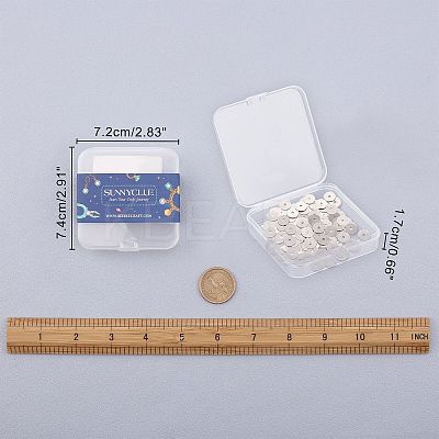 800Pcs 4 Style 316 Surgical Stainless Steel Beads STAS-SC0003-30-1