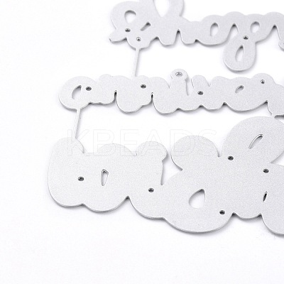Carbon Steel Cutting Dies Stencils DIY-I083-05P-1