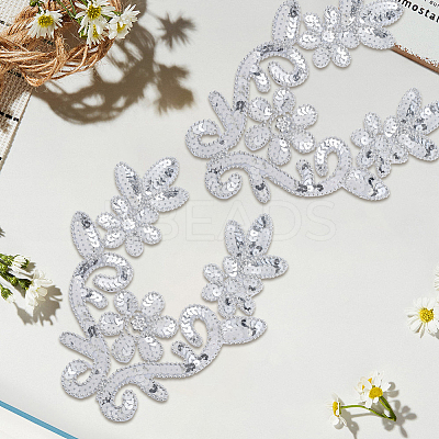 Polyester Embroidery Ornament Accessories PATC-WH20015-03B-1