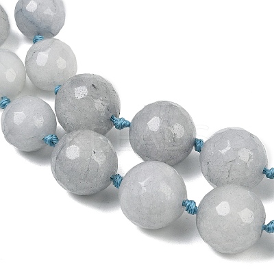 Natural White Jade Beads Strands G-Z105-A01-01B-1