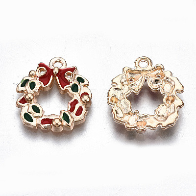 Alloy Enamel Pendants LS-ENAM-Q442-033-RS-1