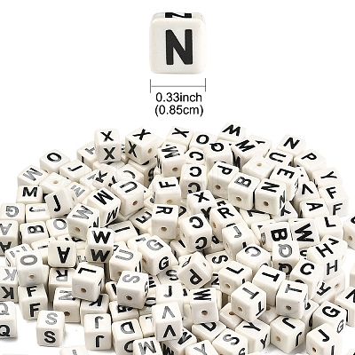 20Pcs Porcelain Beads PORC-FS0001-08R-1