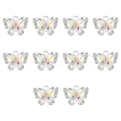 10Pcs Alloy Pendants FIND-YW0009-29D-1