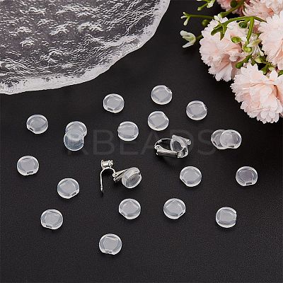 120Pcs Comfort Silicone Earring Pads KY-SP0001-04-1