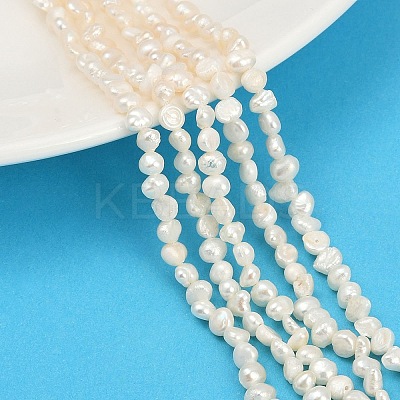 Natural Cultured Freshwater Pearl Beads Strands PEAR-P064-19B-04E-1