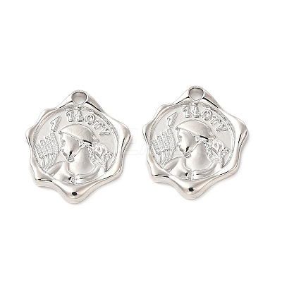Rack Plating Alloy Pendants FIND-G044-33P-1