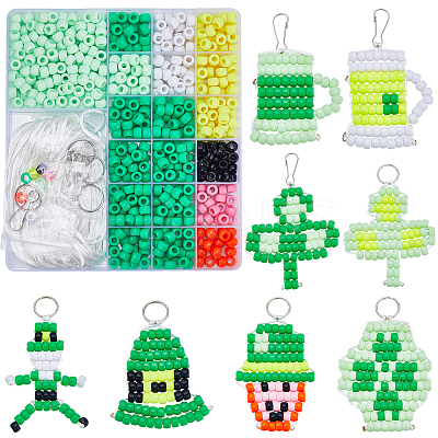 DIY Saint Patrick's Day Keychain Making Kit DIY-SC0023-16-1
