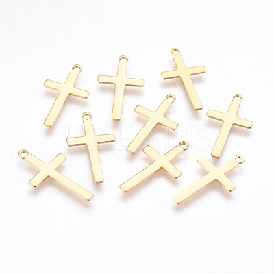 304 Stainless Steel Pendants STAS-P220-09G-1