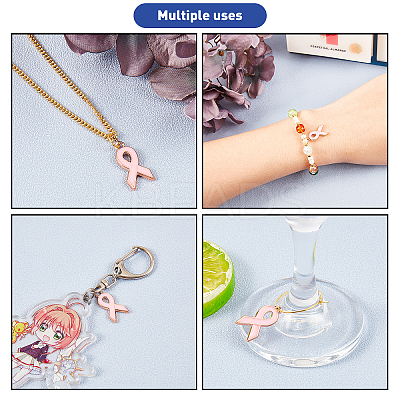 Plastic Enamel Pendants KY-CA0001-04-1